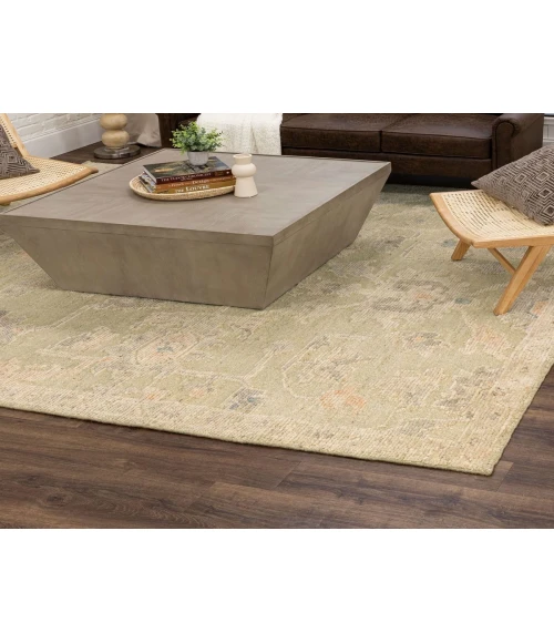 Karastan Coventry Green R1212 8 ft. X 10 ft. Rectangle Rug