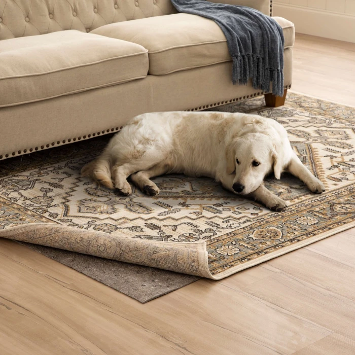 Karastan Rugs Pet Proof Rug Pad Grey