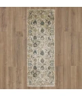 Karastan Marash Cream Darica Cream 2ft. 7in. x 7ft. 3in. Rect. Rug