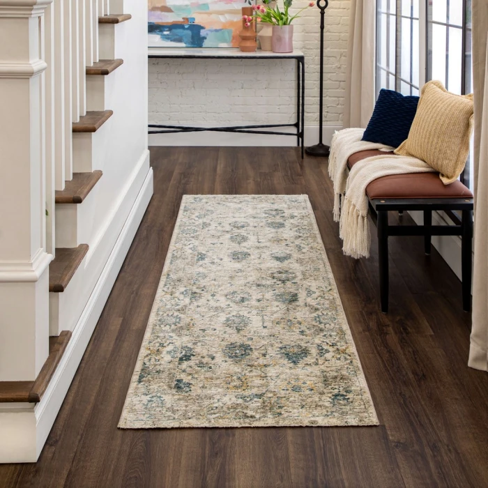 Karastan Marash Cream Darica Cream 2ft. 7in. x 7ft. 3in. Rect. Rug