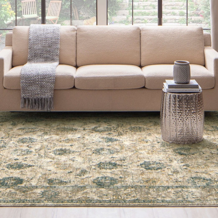 Karastan Darica Cream 7' 10" x 10' 3" Area Rug