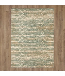Karastan Touchstone Debonair Green Rug 1 ft. 6 in. X 1 ft. 6 in. Rectangle
