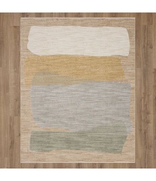 Karastan Persepolis Beige R1545 5ft. 3in. X 7ft. 10in. Rect. Rug