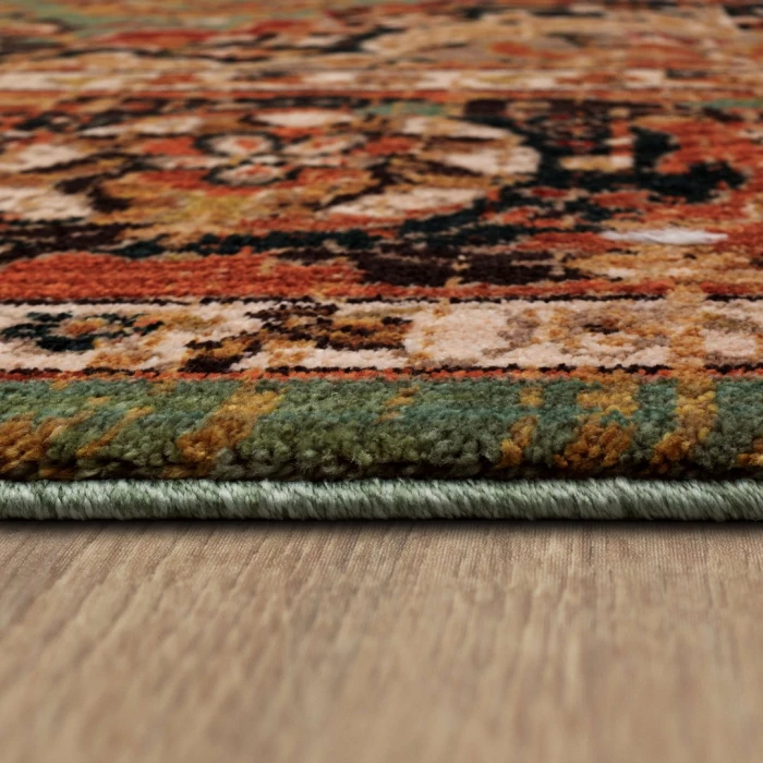 Karastan Spice Market Aquamarine 90938 9ft. 6in. X 12ft. 11in. Rect. Rug