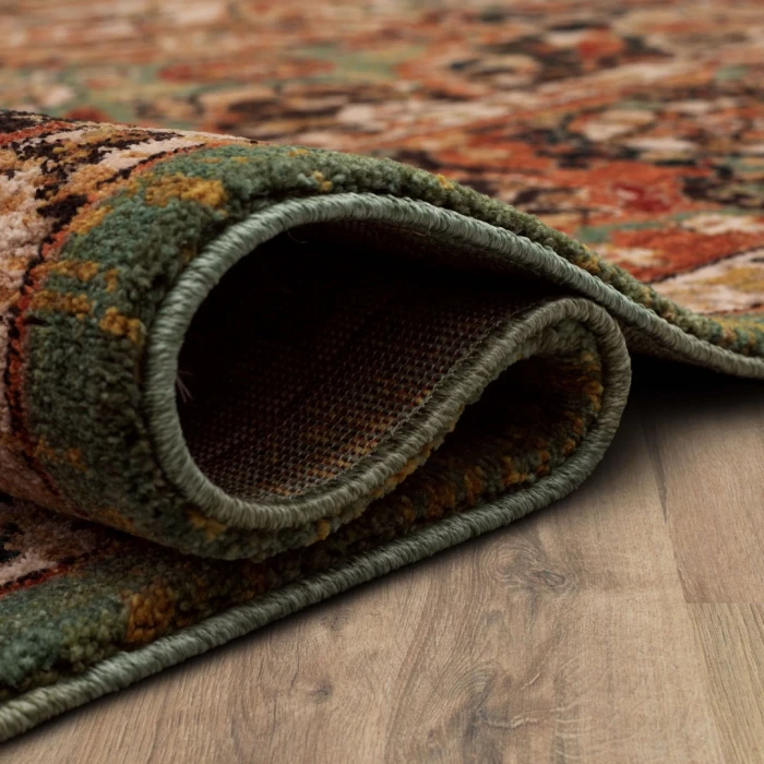 Karastan Spice Market Aquamarine 90938 9ft. 6in. X 12ft. 11in. Rect. Rug