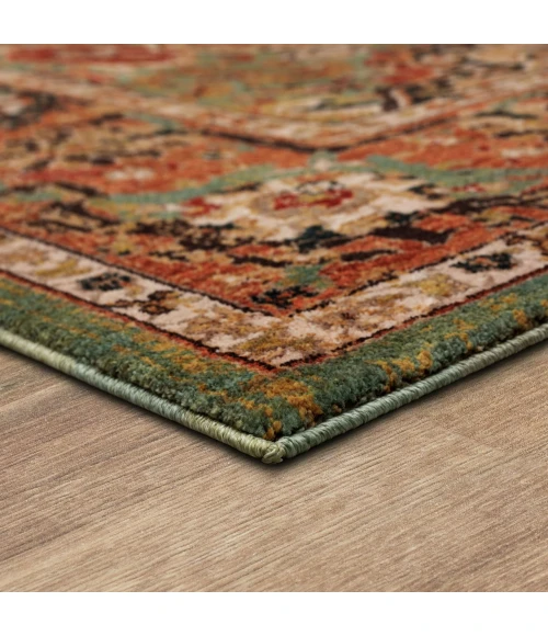 Karastan Spice Market Aquamarine 90938 8ft. X 11ft. Rect. Rug