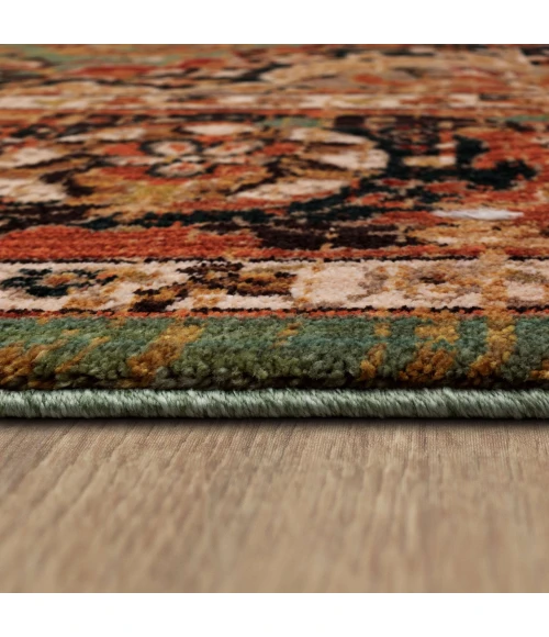 Karastan Spice Market Aquamarine 90938 8ft. X 11ft. Rect. Rug