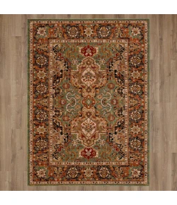 Karastan Spice Market Aquamarine 90938 9ft. 6in. X 12ft. 11in. Rect. Rug