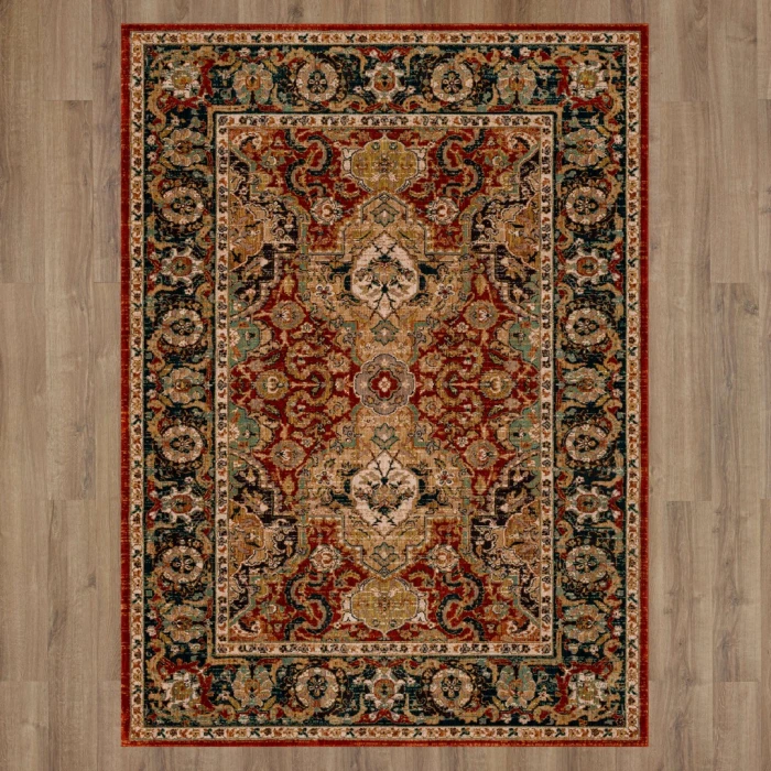 Karastan Spice Market Garnet 90938 9ft. 6in. X 12ft. 11in. Rect. Rug