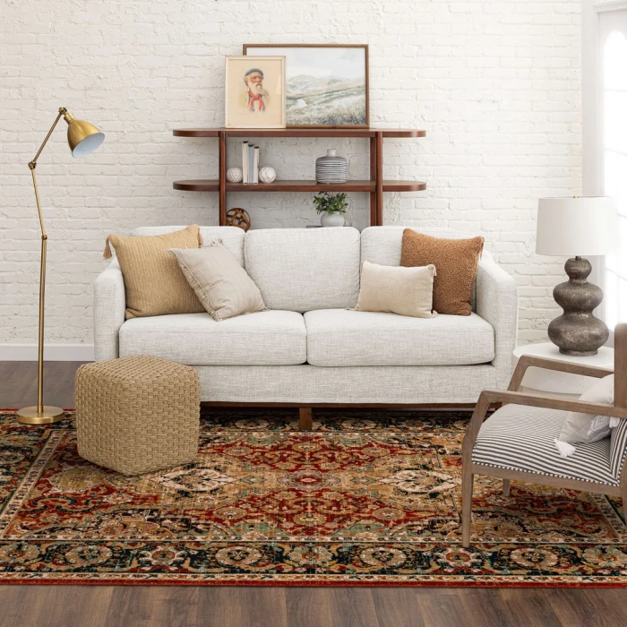 Karastan Spice Market Garnet 90938 8ft. X 11ft. Rect. Rug