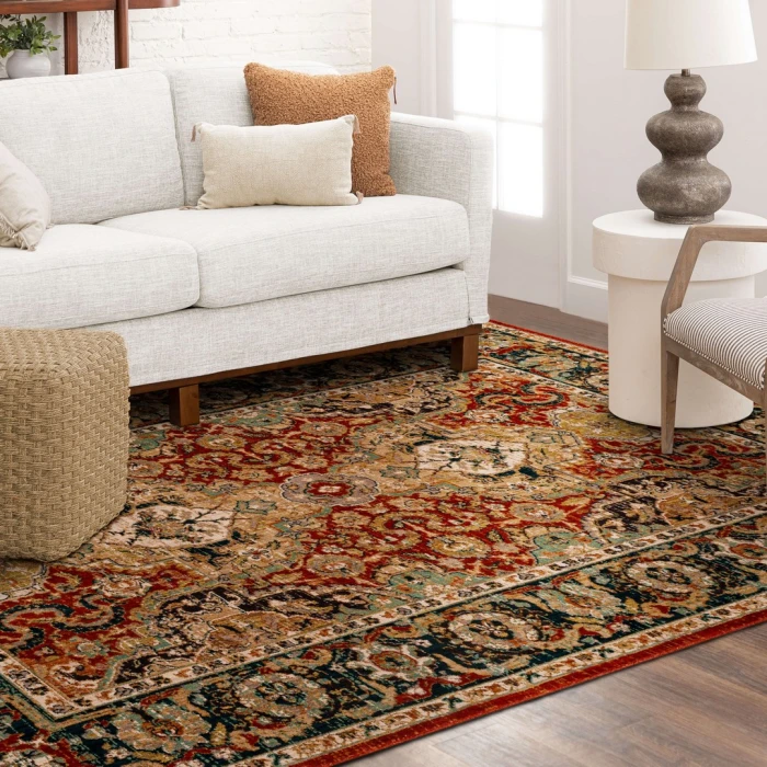 Karastan Spice Market Garnet 90938 8ft. X 11ft. Rect. Rug
