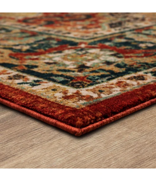 Karastan Spice Market Garnet 90938 5ft. 3in. X 7ft. 10in. Rect. Rug