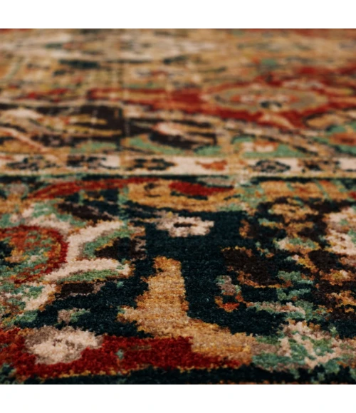 Karastan Spice Market Garnet 90938 5ft. 3in. X 7ft. 10in. Rect. Rug