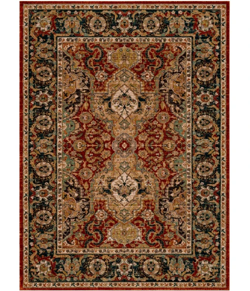 Karastan Spice Market Garnet 90938 5ft. 3in. X 7ft. 10in. Rect. Rug