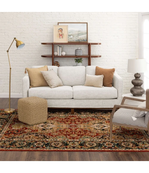 Karastan Spice Market Garnet 90938 8ft. X 11ft. Rect. Rug