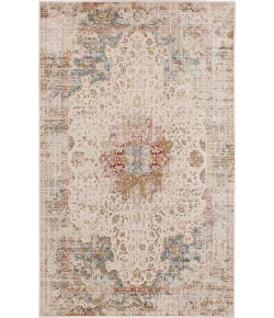 Karastan Tryst Dorset Ivory/White Rug 1 ft. 6 in. X 1 ft. 6 in. Rectangle