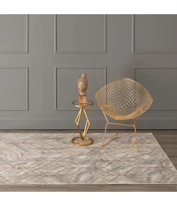 Karastan Axiom Ebb Dove Rug 1 ft. 6 X 1 ft. 6 Rectangle