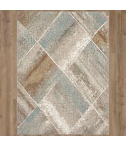 Karastan Epiphany Eloi Dim Grey Rug 1 ft. 6 in. X 1 ft. 6 in. Rectangle