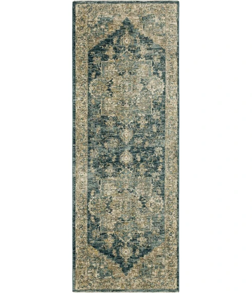 Karastan Ezine Blue 2' 7" x 7' 3" Area Rug