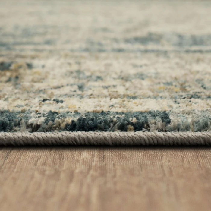 Karastan Ezine Blue 2' 7" x 7' 3" Area Rug