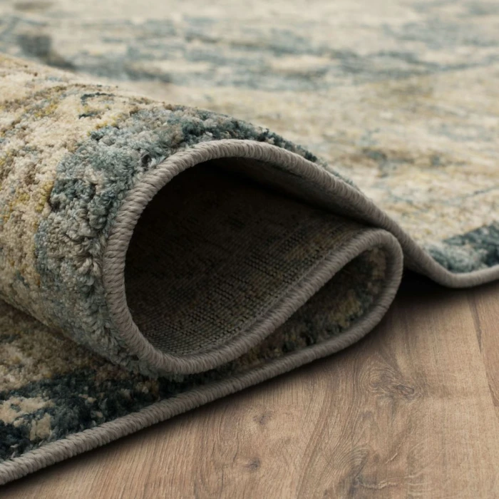 Karastan Ezine Blue 2' 7" x 7' 3" Area Rug