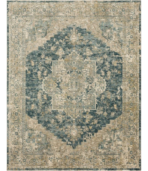 Karastan Ezine Blue 6' 7" x 9' 6" Area Rug