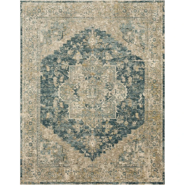Karastan Ezine Blue 7' 10" x 10' 3" Area Rug