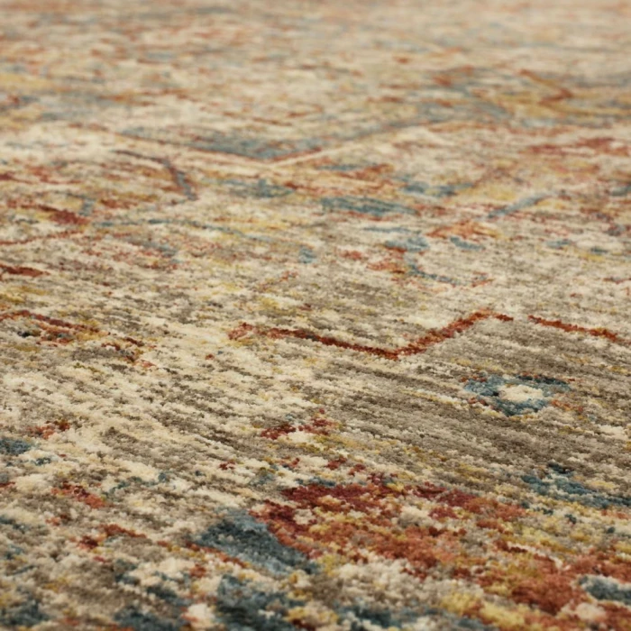 Karastan Ezine Cream 6' 7" x 9' 6" Area Rug
