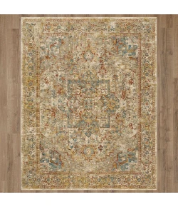 Karastan Marash Ezine Cream Rug 10 ft. X 14 ft. Rectangle