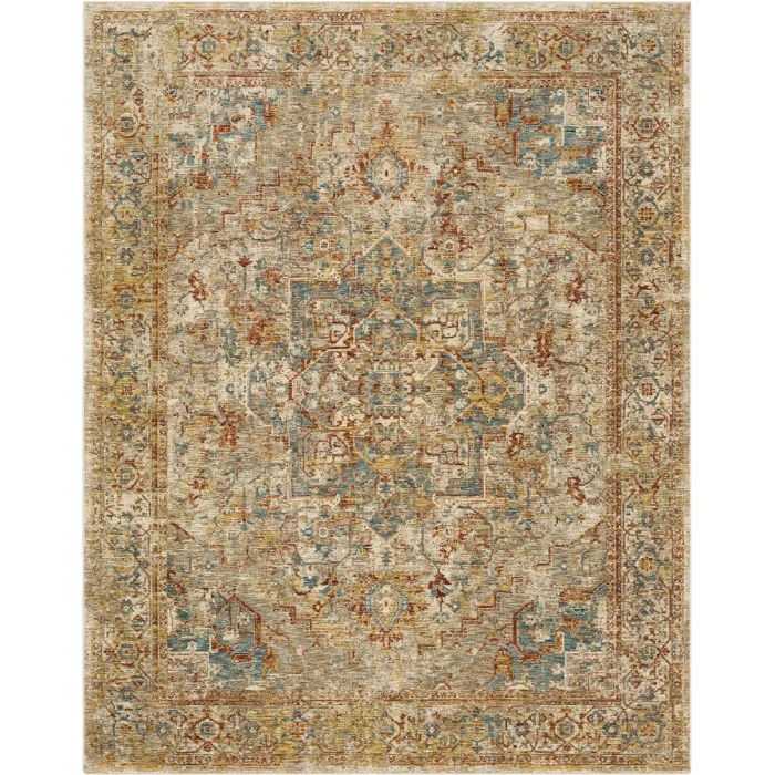 Karastan Ezine Cream 6' 7" x 9' 6" Area Rug