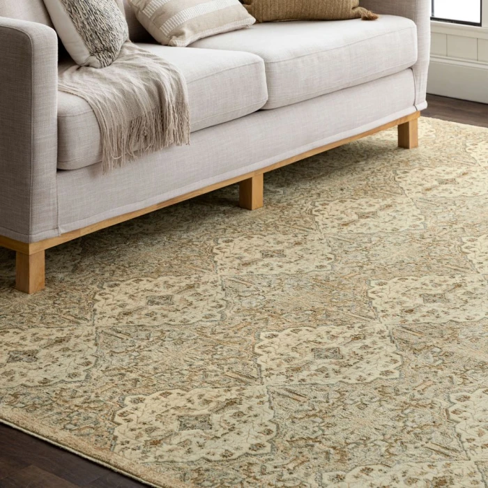Karastan Gloriana Cream 8' x 10' Area Rug