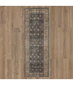 Karastan Echo Grasole Denim Rug 2 ft. 7 in. X 7 ft. 3 in. Runner