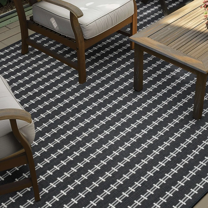 Karastan Gulfport Charcoal R1470 8ft. X 10ft. Rect. Rug