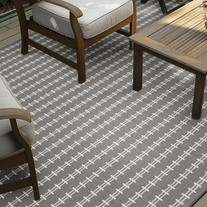 Karastan Gulfport Grey R1470 8ft. X 10ft. Rect. Rug