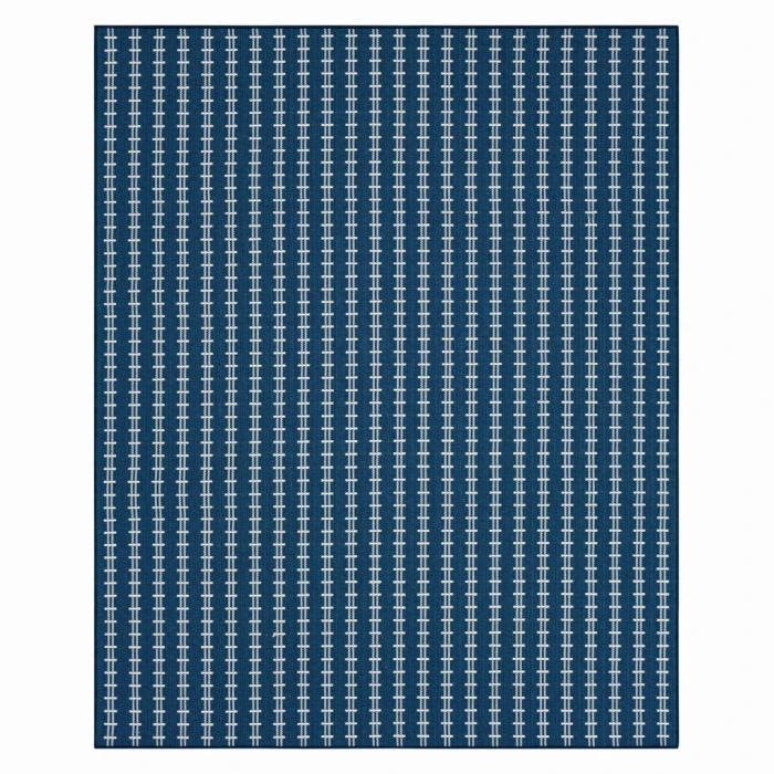 Karastan Gulfport Navy R1470 6ft. X 9ft. Rect. Rug