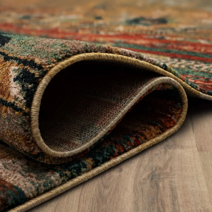 Karastan Spice Market Aquamarine 91799 5ft. 3in. X 7ft. 10in. Rect. Rug