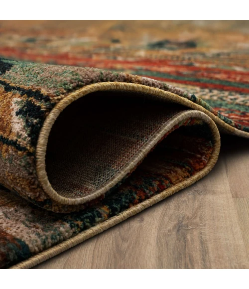 Karastan Spice Market Aquamarine 91799 5ft. 3in. X 7ft. 10in. Rect. Rug