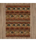 Karastan Spice Market Aquamarine 91799 5ft. 3in. X 7ft. 10in. Rect. Rug