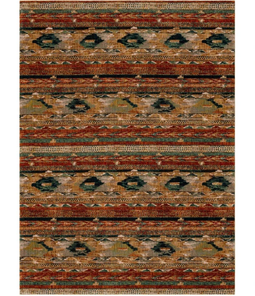 Karastan Spice Market Aquamarine 91799 5ft. 3in. X 7ft. 10in. Rect. Rug