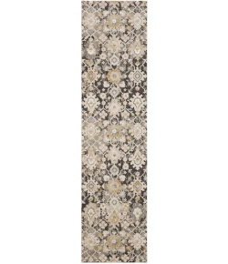 Karastan Windermere Grey/Silver R1260 2 ft. 6 in. X 10 ft. Rectangle Rug