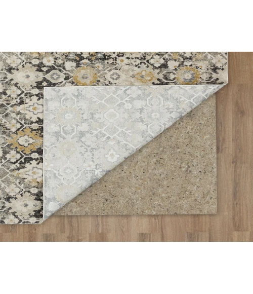 Karastan Windermere Grey/Silver R1260 2 ft. 6 in. X 10 ft. Rectangle Rug