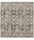 Karastan Windermere Grey/Silver R1260 6 ft. 6 in. X 9 ft. 10 in. Rectangle Rug