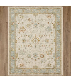 Karastan Adalia Iznik Cream Rug 6 ft. 7 in. X 9 ft. 6 in. Rectangle