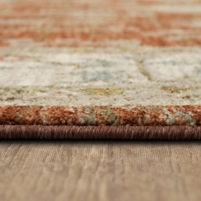 Karastan Iznik Rust 2' 7" x 7' 3" Area Rug