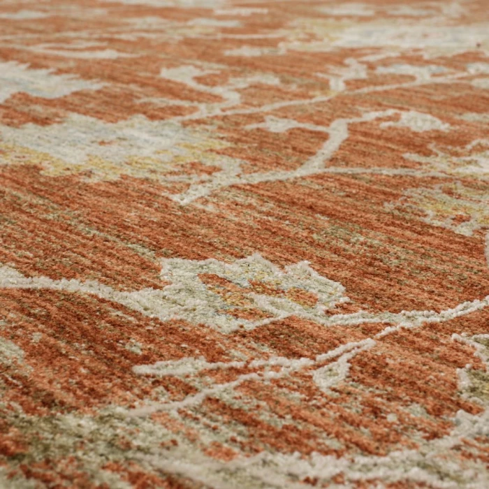 Karastan Iznik Rust 6' 7" x 9' 6" Area Rug