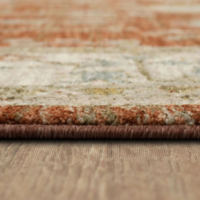 Karastan Iznik Rust 6' 7" x 9' 6" Area Rug
