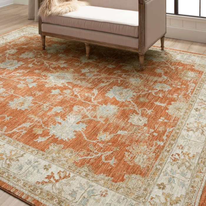 Karastan Iznik Rust 7' 10" x 10' 3" Area Rug