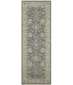 Karastan Adalia Kahta Dark Grey Rug 2 ft. 7 in. X 7 ft. 3 in. Runner