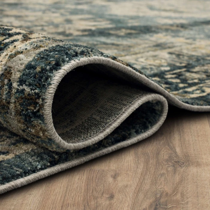 Karastan Marash Blue Karamar Blue 9ft. x 12ft. 2in. Rect. Rug