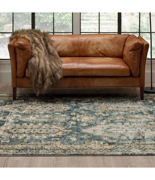 Karastan Karamar Blue 7' 10" x 10' 3" Area Rug